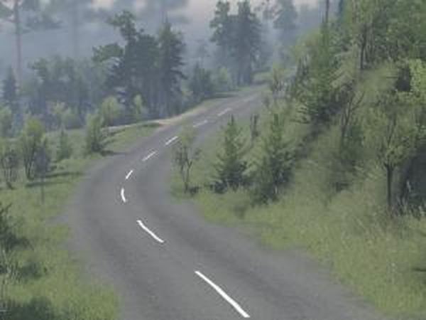 Пак текстур «Реалистичные дороги»версия 1.0 для SpinTires (v03.03.16)