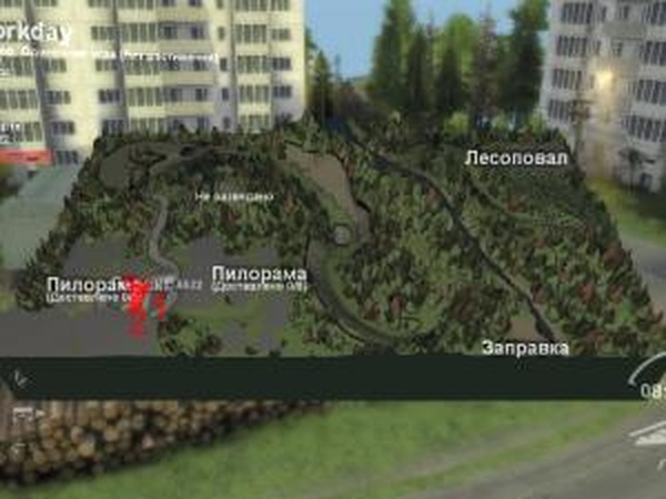 Карта «Моя Смена»версия 1.1 для SpinTires (v03.03.16)