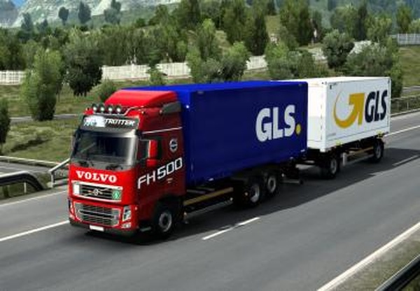 Swap Body Addon For Volvo FH 3rd Generationv1.1 для Euro Truck Simulator 2 (v1.46.x, 1.47.x)