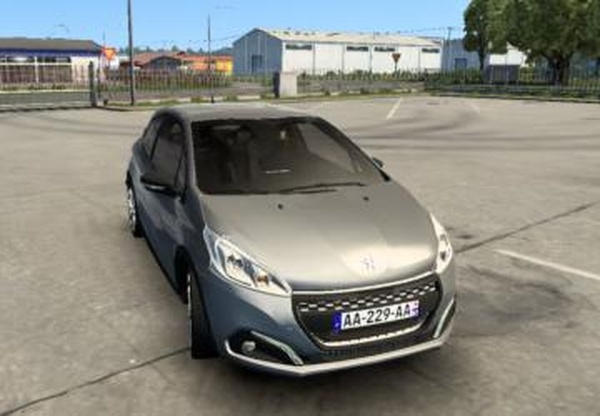 Peugeot 208 GTi 2014версия 1.1 для Euro Truck Simulator 2 (v1.47.x)