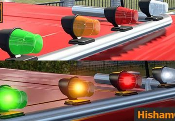 Oldschool Marker LED Light Packверсия 1.0 для Euro Truck Simulator 2 (v1.46.x, 1.47.x)