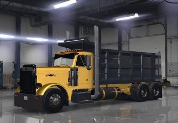 Peterbilt Dump Truckверсия 1.0 для American Truck Simulator (v1.31.x, 1.32.x)
