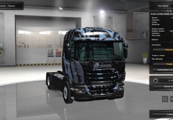 Скания Tribalверсия 1.0 для American Truck Simulator (v1.31.x)