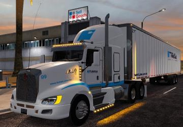 Kenworth T660 Modularверсия 1.0 для American Truck Simulator (v1.31.x, - 1.33.x)