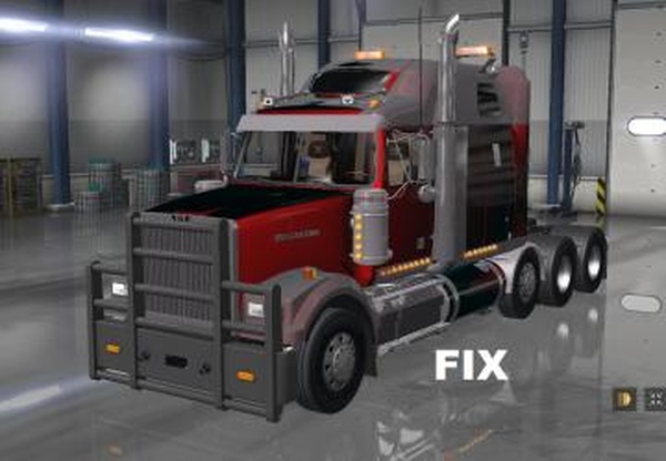 Фикс для грузовика Western Star 4900FAверсия 1.0 для American Truck Simulator (v1.31.x, - 1.33.x)