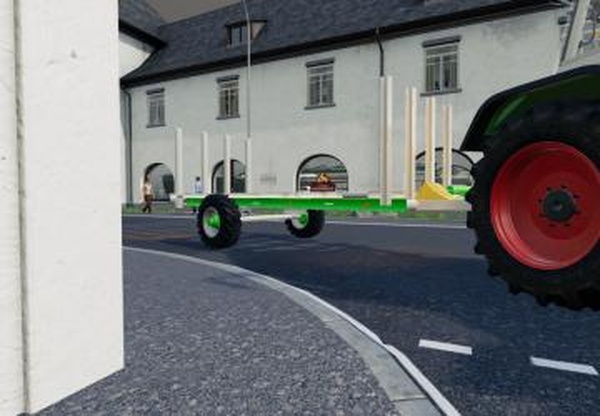 Homemade Bale Trailerверсия 1.0.0.0 для Farming Simulator 2019