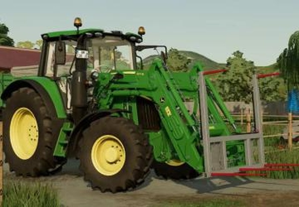 Hydraulic bale forkверсия 1.0.0.0 для Farming Simulator 2022