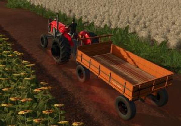 Wooden trailerверсия 1.0.0.0 для Farming Simulator 2025