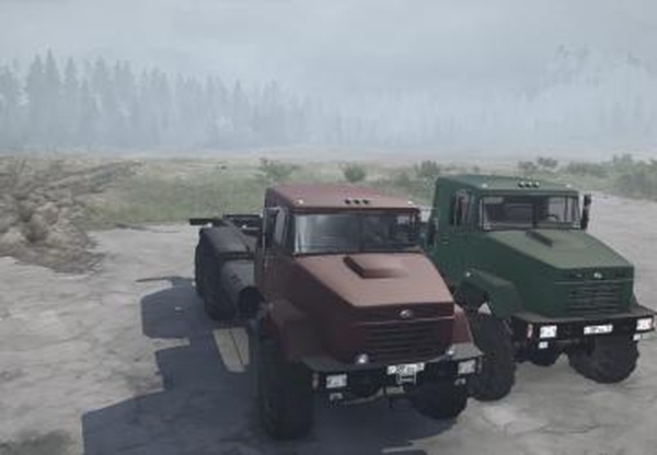 КрАЗ-63221/6446версия 23.11.19 для Spintires: MudRunner (v14.08.19)