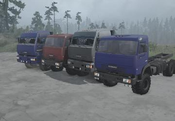 КамАЗ-65111/65225версия 05.11.18 для Spintires: MudRunner (v14.08.19)