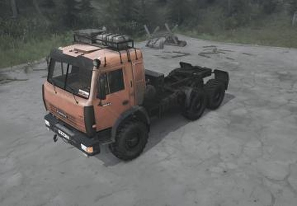 КамАЗ-44108версия 23.07.19 для Spintires: MudRunner (v14.08.19)