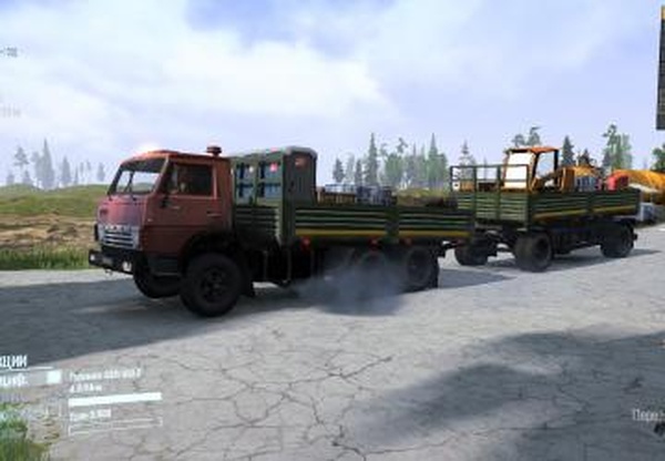 КАМАЗ-55102версия 1 для Spintires: MudRunner (v07.08.19)