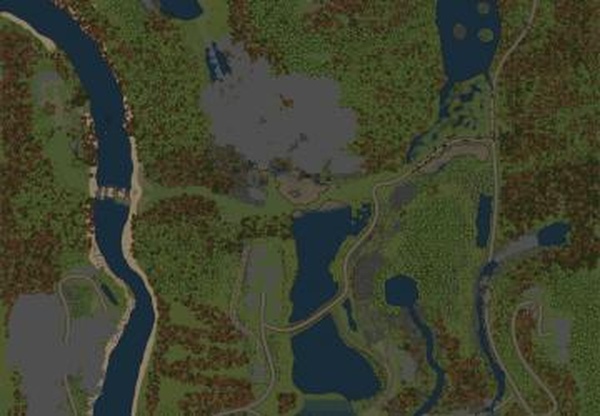 Карта «Dark forest»версия 20.09.20 для Spintires: MudRunner (v14.08.19)