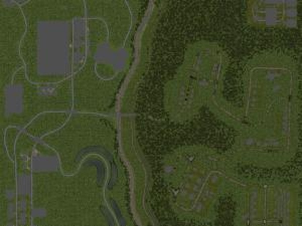 Карта «Пригород»версия 1.0 для SpinTires (v03.03.16)