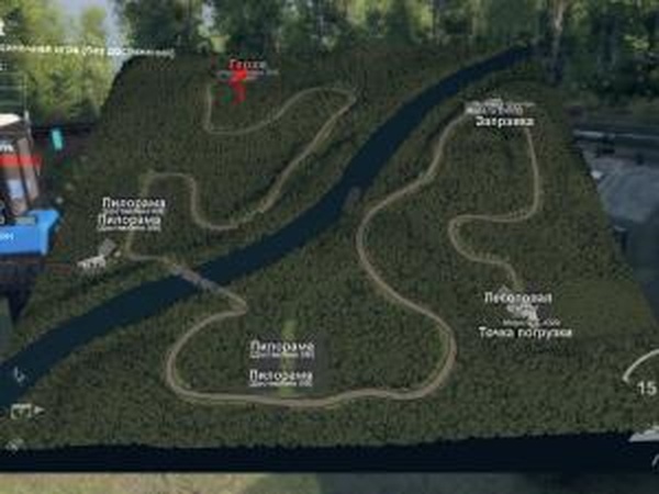 Карта «Last»версия 1.0 для SpinTires (v03.03.16)