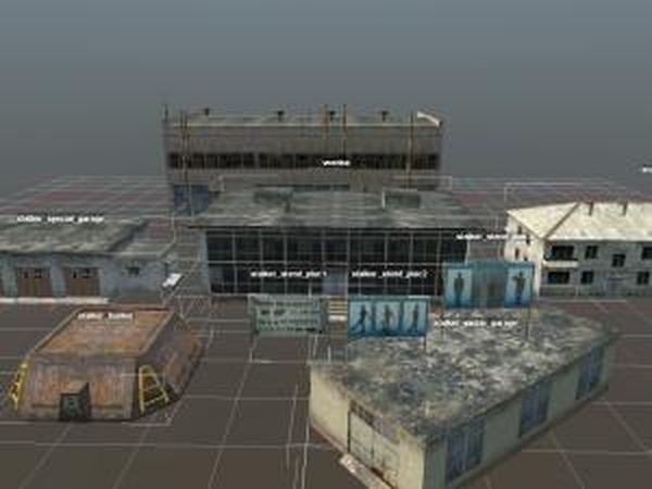 Статичные объекты с карты «Тени Чернобыля»v0.04 для SpinTires (v03.03.16)