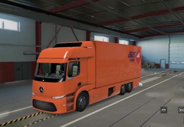 Mercedes Benz Urban eTruckверсия 3.1 для Euro Truck Simulator 2 (v1.46)