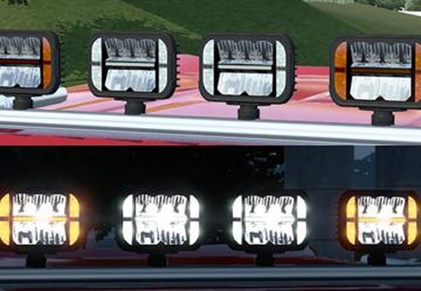 Strands Alaska Lamp LEDверсия 1.0 для Euro Truck Simulator 2 (v1.46.x, 1.47.x)