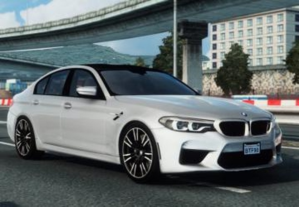 BMW M5 F90версия 2.4.1 для Euro Truck Simulator 2 (v1.46.x, 1.47.x)