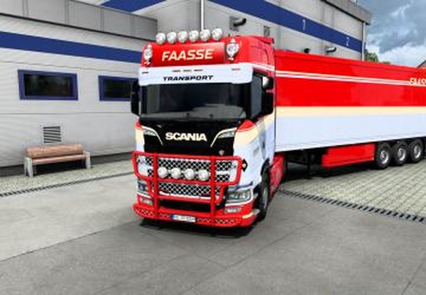 Combo Skin Faasse Transportверсия 1.0 для Euro Truck Simulator 2 (v1.46.x)