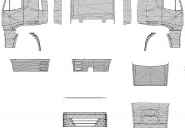 Template for truck and trailers by Schumiv1.3 для Euro Truck Simulator 2 (vВсе)
