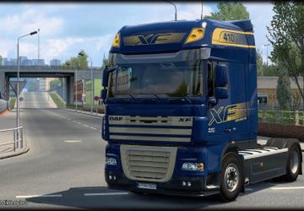 Скинпак «Многоцветный #02» для DAF XF105v1.1 для Euro Truck Simulator 2 (v1.46)