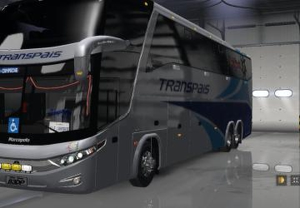 Marcopolo G7 1600 6X2 LDверсия 1.0 для American Truck Simulator (v1.31.x)