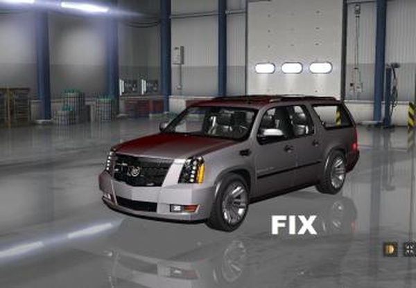 Фикс для Cadillac Escalade ESVверсия 1.0 для American Truck Simulator (v1.31.x)