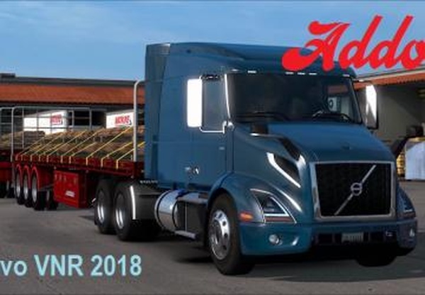 Аддон к Volvo VNR 2018версия 1.0 для American Truck Simulator (v1.31.x, - 1.33.x)