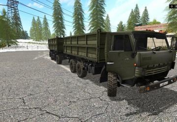 КамАЗ-4310 Платформа Пакверсия 2.3 для Farming Simulator 2017 (v1.5.x)