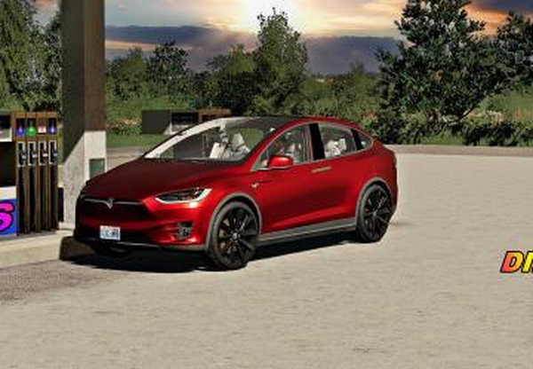 Tesla Model X Dieselверсия 1.0.0.0 для Farming Simulator 2019 (v1.7.x)