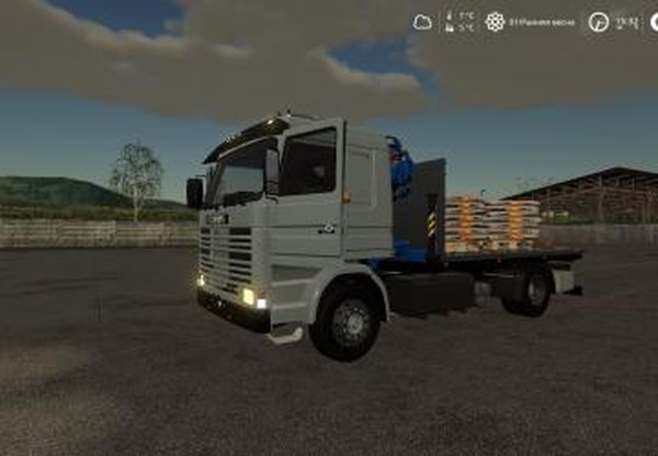 Scania 113H Crane - Переделкаверсия 0.1 для Farming Simulator 2019 (v1.7.1.0)