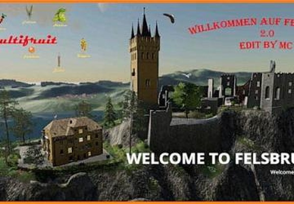 Карта «FELSBRUNN EDIT BY MC»версия 6.2 для Farming Simulator 2019 (v1.7.x)