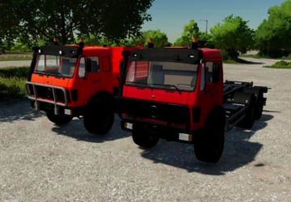 MB Agrar Trucks (Simple IC)версия 1.0.0.0 для Farming Simulator 2022