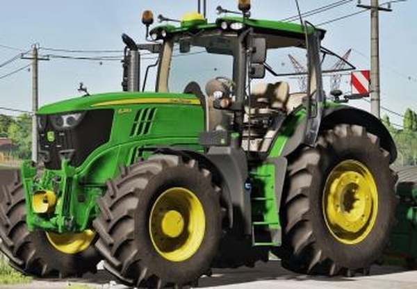 John Deere 6R Seriesверсия 1.0.0.0 для Farming Simulator 2022