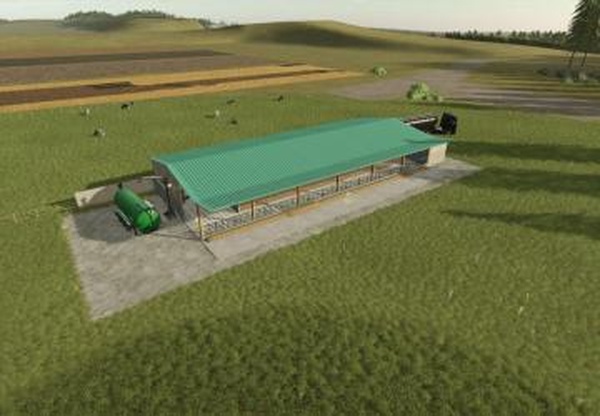 Cow Barn Pastureверсия 1.0.0.0 для Farming Simulator 2025