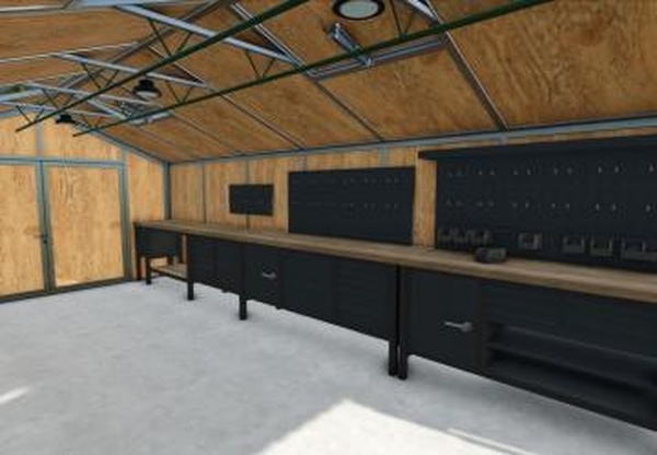 Shedверсия 1.0.0.0 для Farming Simulator 2025