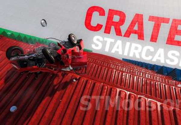 Карта «Crate Staircase»версия 1.01 для BeamNG.drive
