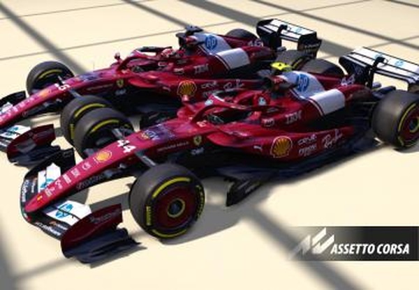 Ferrari SF-25 — RSS Formula Hybrid X 2026 & V12-R [Adaptation]v1.0 для Assetto Corsa