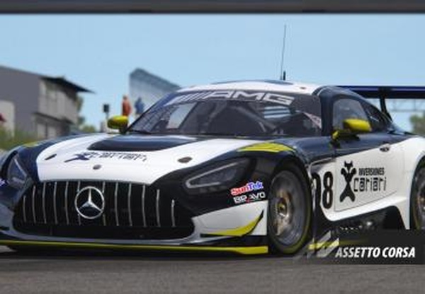 Mercedes Benz AMG GT3 EVO - GT-M Mercer V8 - Carlos Rodriguez 3H Costa Rica 2025 - GT Challenge 2025v1.0 для Assetto Corsa