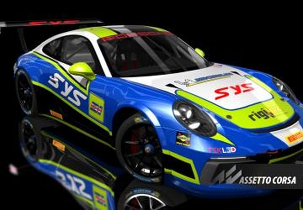Porsche 911 GT3 CUP 2017версия 1.0 для Assetto Corsa
