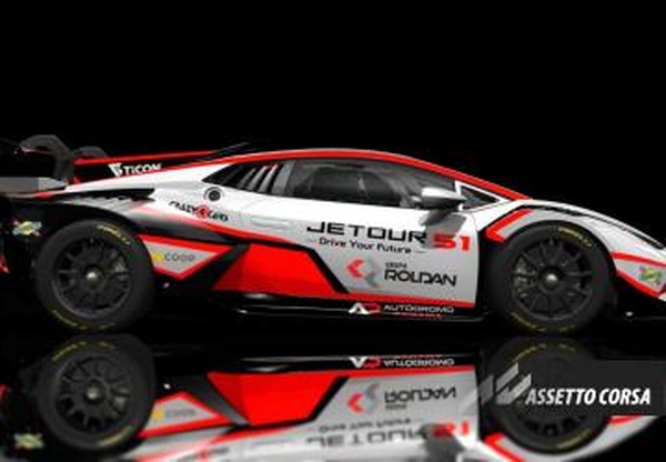 Lamborghini Huracan ST Evo 2 GT2версия 1.0 для Assetto Corsa