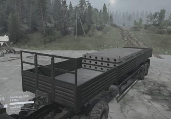 Полуприцеп 2/4/8 очков погрузкиверсия 06.09.20 для Spintires: MudRunner (v14.08.19)