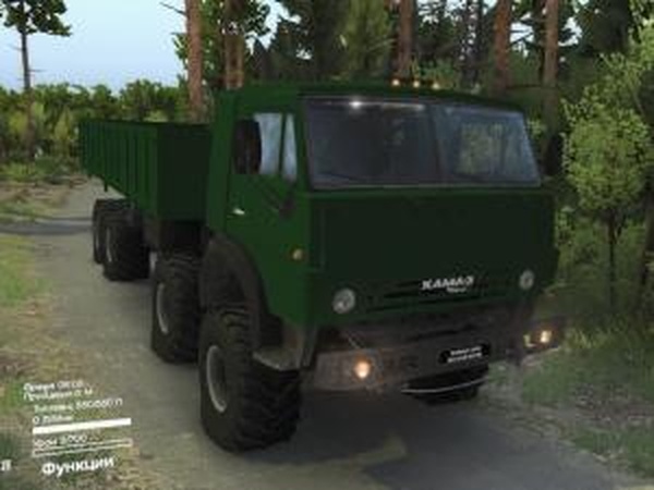 Камаз-6350 E A Forest volkверсия 2 для SpinTires (v03.03.16)