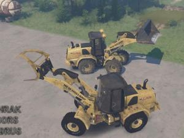 New Holland W170Cверсия 22.10.17 для SpinTires (v03.03.16)