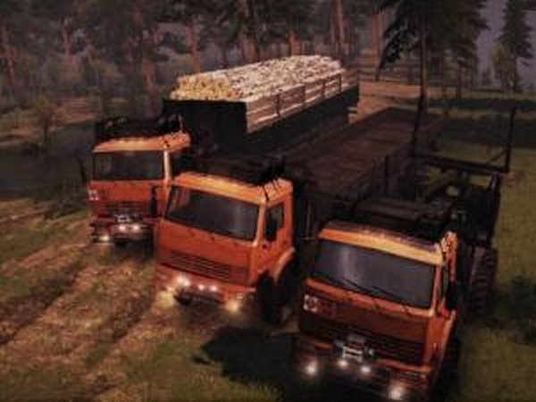 Камаз-6522 «Дефолт+»версия 1.0 для SpinTires (v03.03.16)