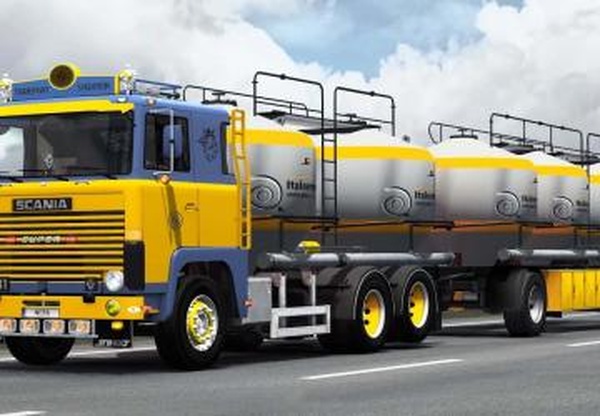Trailers Scania 1 Seriesверсия 1.1 для Euro Truck Simulator 2 (v1.46.x)