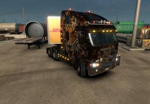 Дополнительные слоты на панель приборов для Freightliner Argosyv1.0 для American Truck Simulator (v1.30.x, 1.31.x)