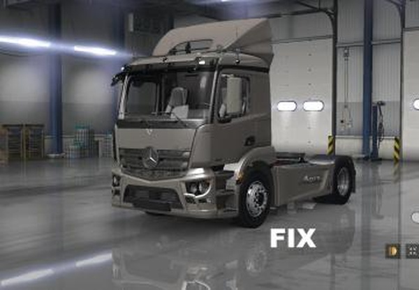 Фикс для  Mercedes-Benz Antos 1840версия 1.0 для American Truck Simulator (v1.31.x)