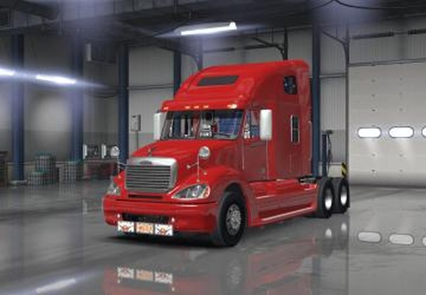 Freightliner Columbiaверсия 1.0 для American Truck Simulator (v1.31.x, - 1.35.x)